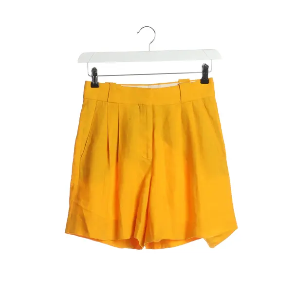 Shorts in Orange, Leinen, Blazé Milano