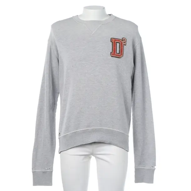 Sweatshirt in Gray, Cotton, Dsquared