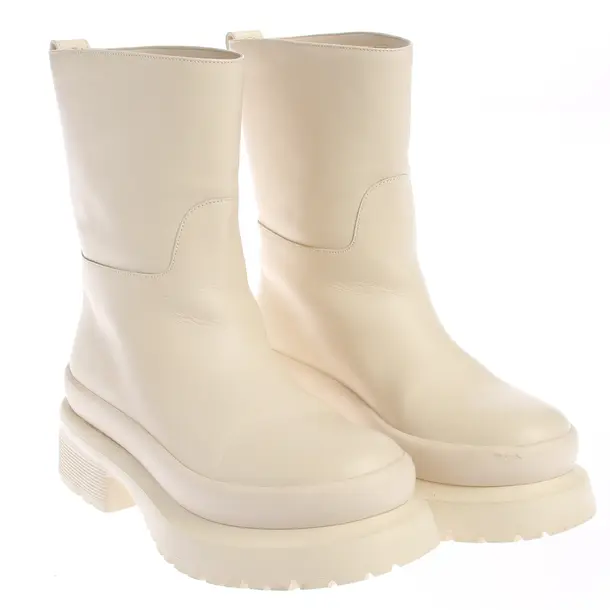 Ankle Boots in White, , Valentino