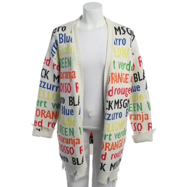 Strickjacke in Mehrfarbig, Baumwolle, MSGM