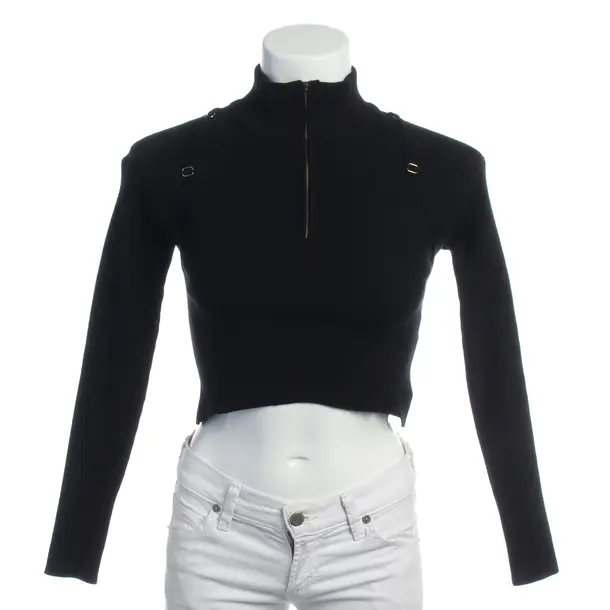 Longsleeve in Schwarz, Viskose, Jacquemus