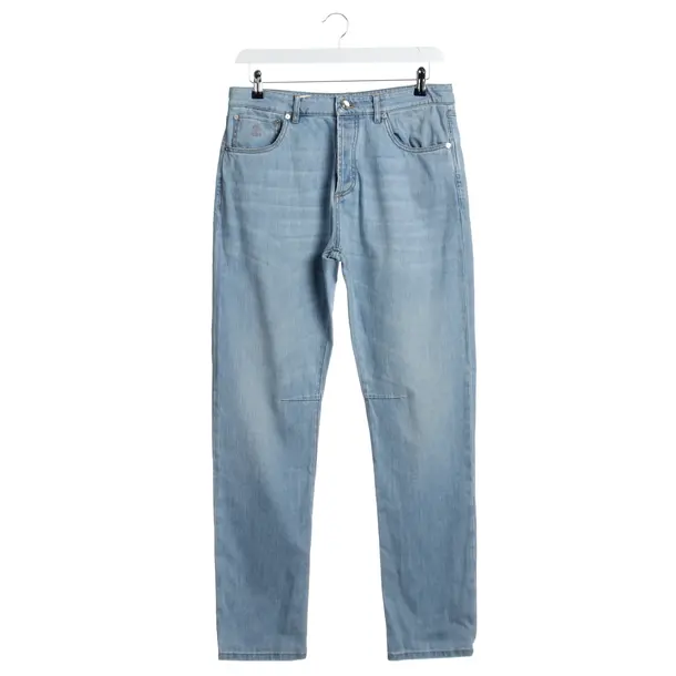 Jeans Skinny in Blau, Baumwolle, Brunello Cucinelli