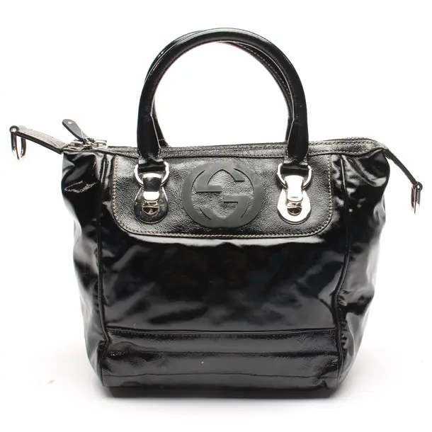 Handtasche in Schwarz, Leder, Gucci