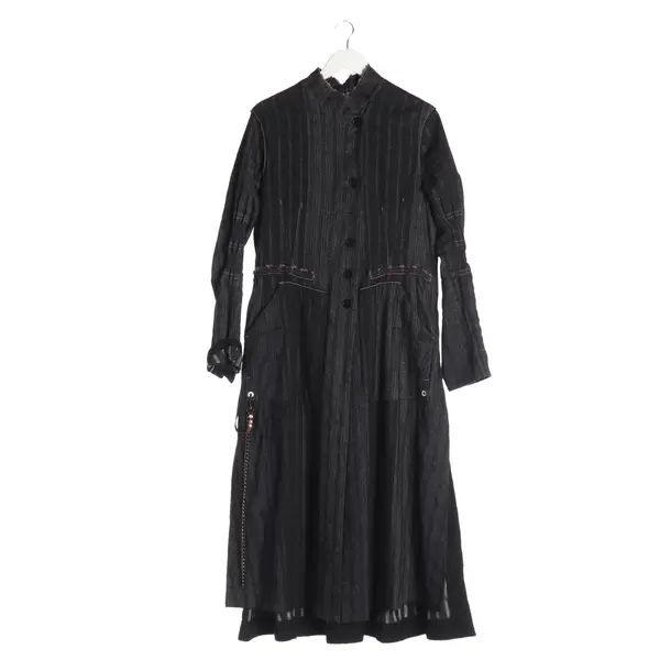 Mid-Season Coat in Multicolored, Linen, High Use