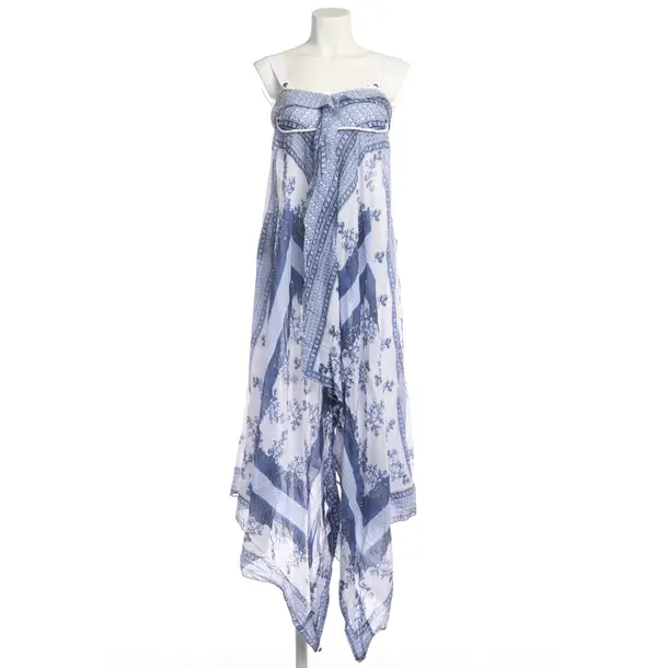 Kleid in Blau, Baumwolle, High Use