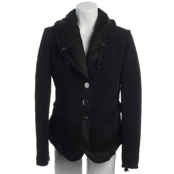 Winterjacke in Schwarz, Baumwolle, High Use