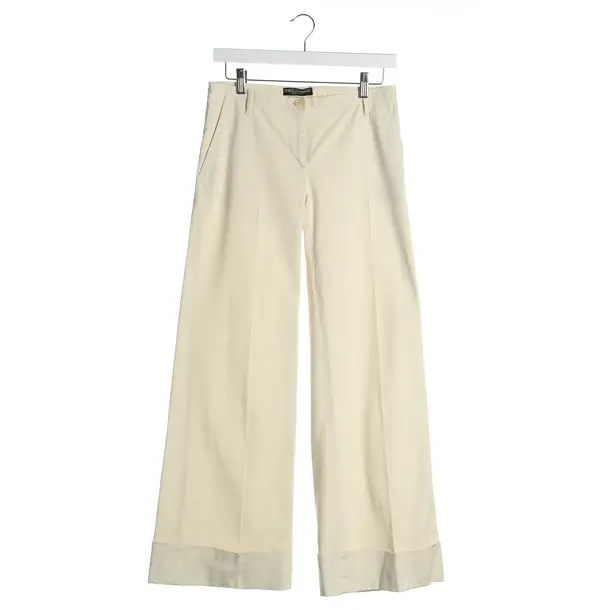 Pants in White, Cotton, Dolce & Gabbana