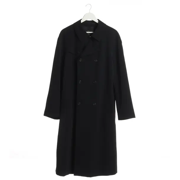 Overcoat in Black, Polyester, Prada
