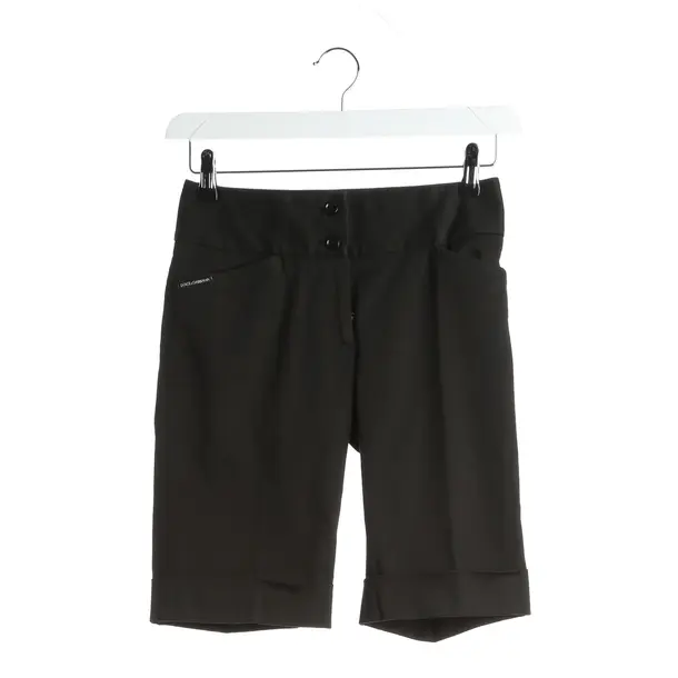 Bermuda in Schwarz, Baumwolle, Dolce & Gabbana
