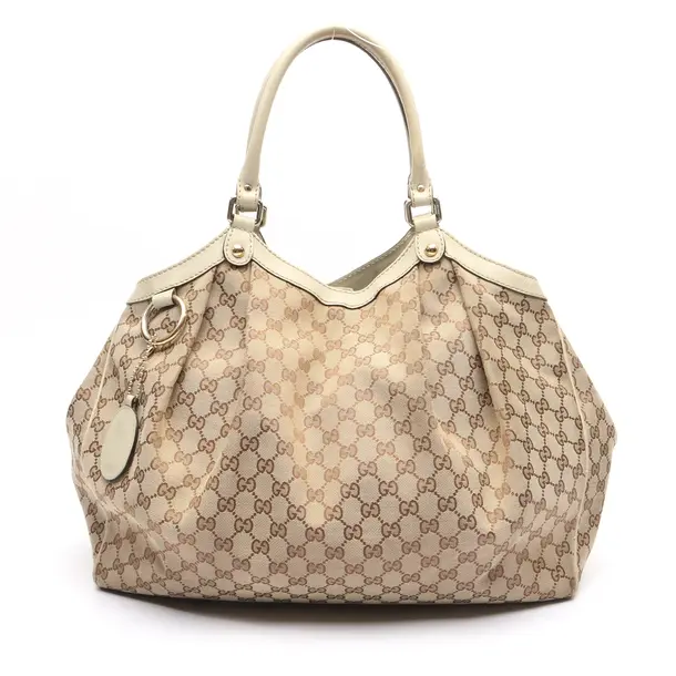 Handbag in Brown, Polyester, Gucci