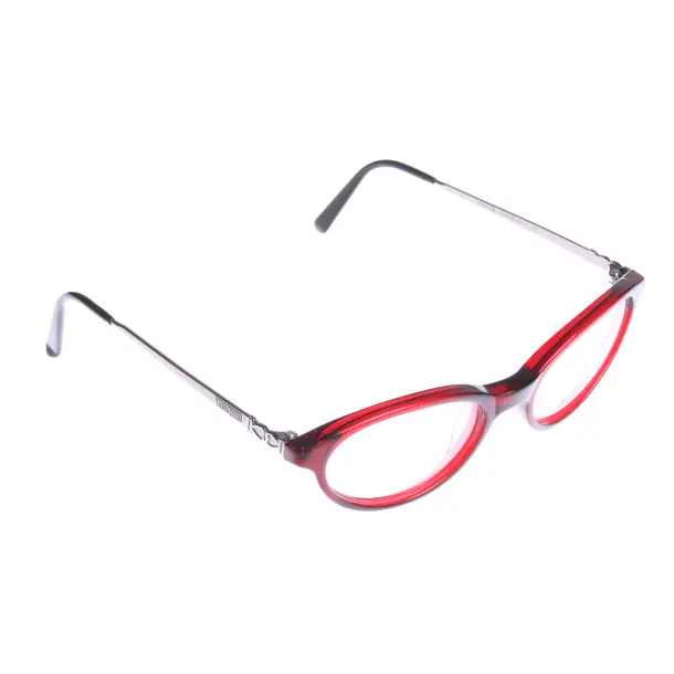 Brillengestell in Metallic, Metall (metallisch, metallisiert), Moschino
