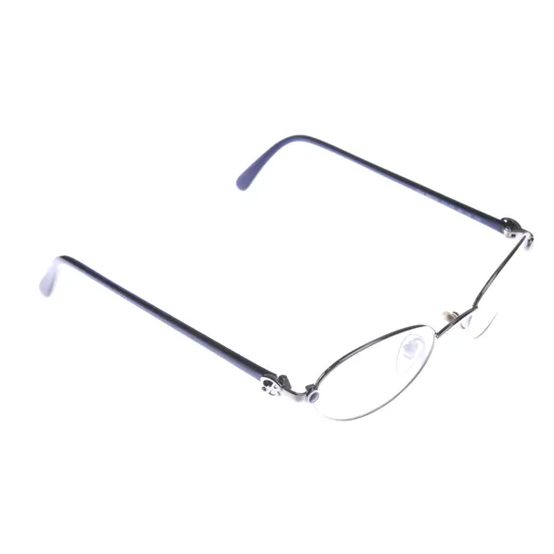 Brillengestell in Blau, Metall (metallisch, metallisiert), Blumarine
