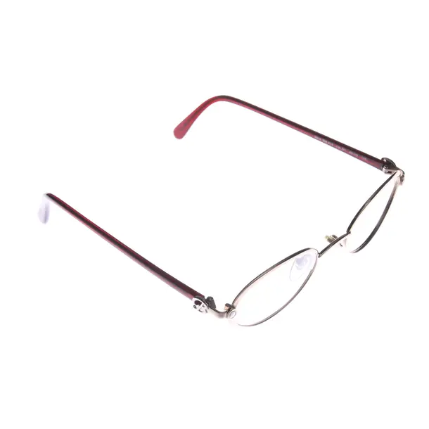 Optical Frames in Red, Metal, Blumarine