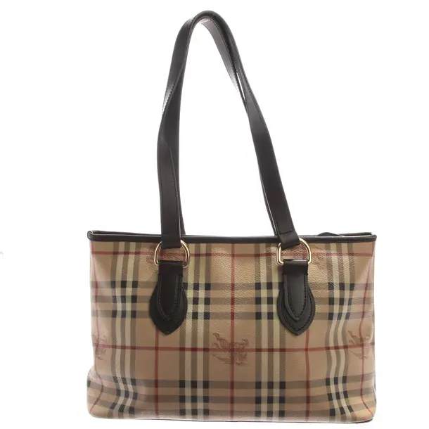 Schultertasche in Mehrfarbig, Leder, Burberry
