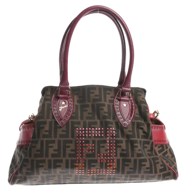 Shoulder Bag in Multicolored, Cotton, Fendi