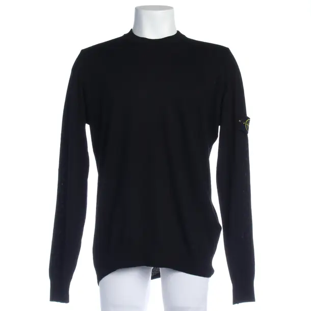 Jumper in Black, Wool, Stone Island