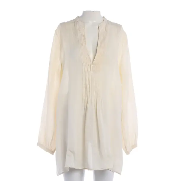 Bluse, in Beige, Ramie, Maliparmi