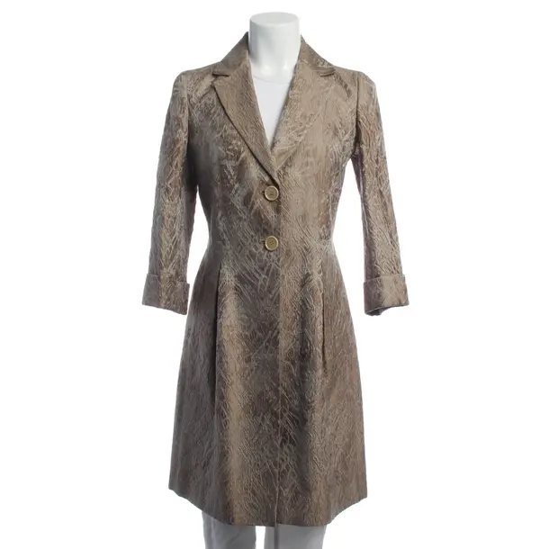 Mid-Season Coat in White, Silk, Etro