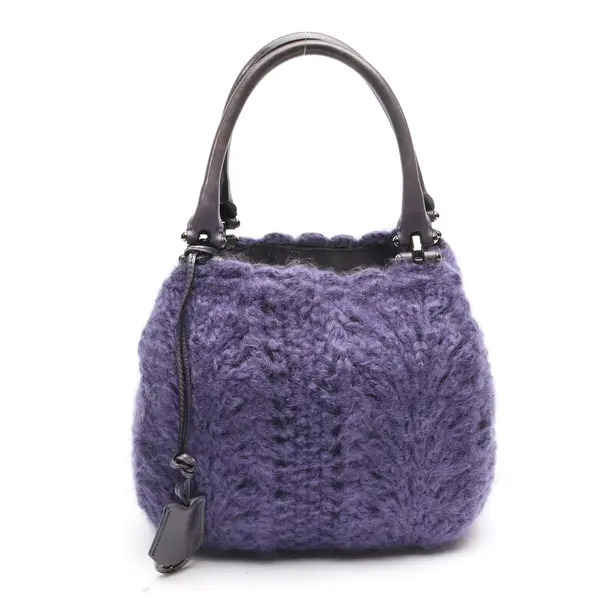 Handtasche in Lila, Wolle, Ermanno Scervino