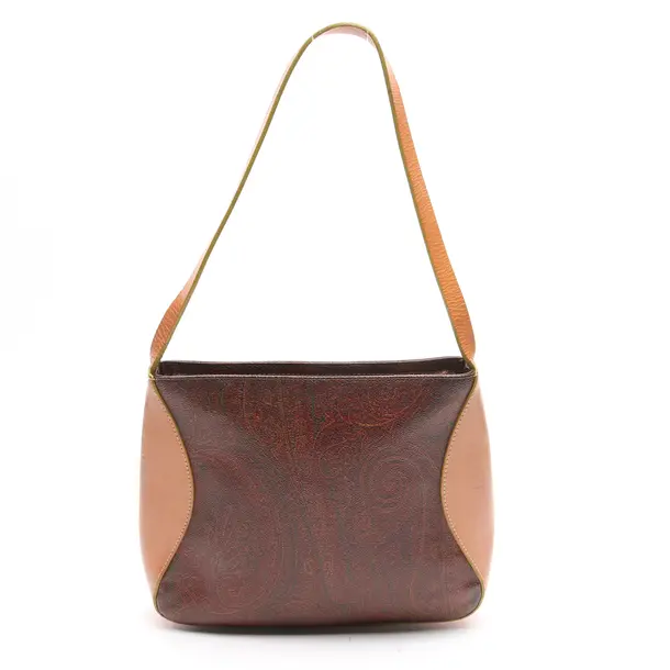 Schultertasche in Braun, Leder, Etro