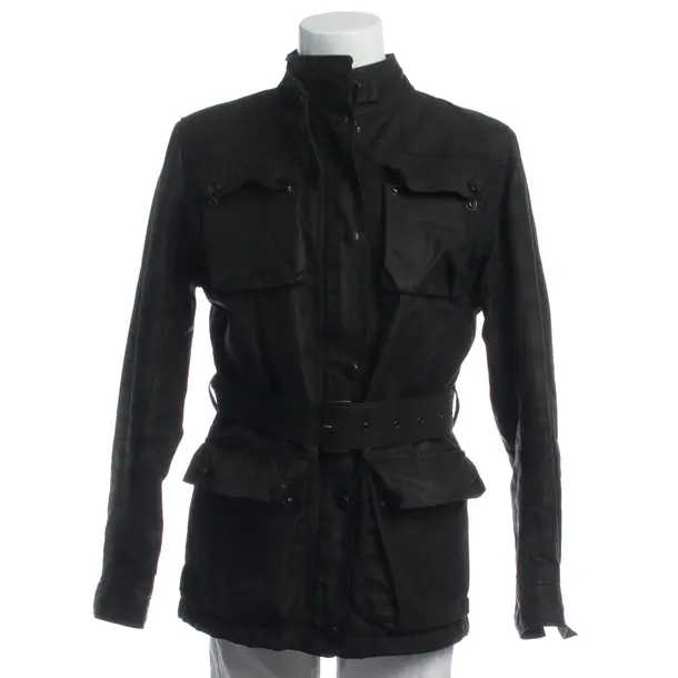 Mid-Season Jacket in Black, Cotton, Burberry London