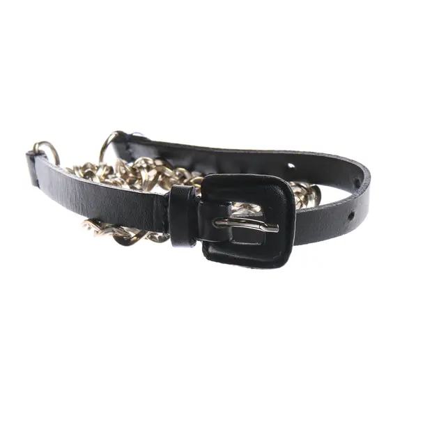 Gürtel in Schwarz, Leder, Max Mara