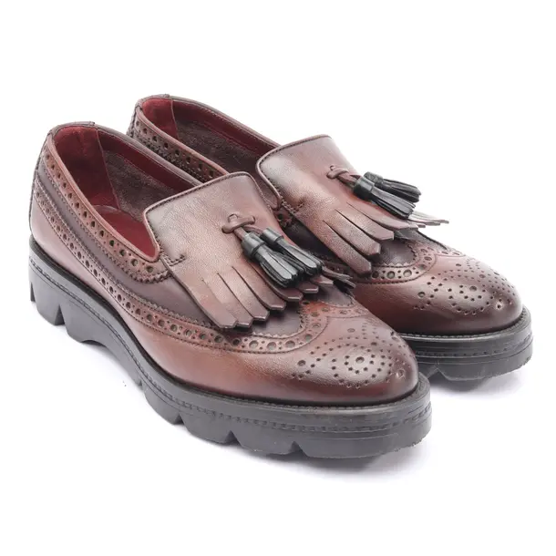 Loafers in Brown, , Santoni