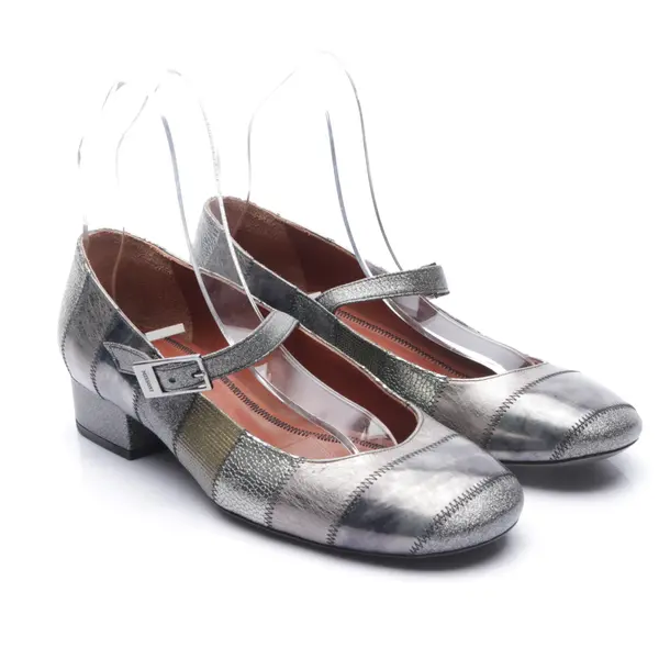 Flats in Metallic, , Missoni