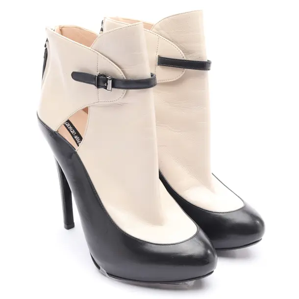 Stiefeletten in Weiß, , Giorgio Armani