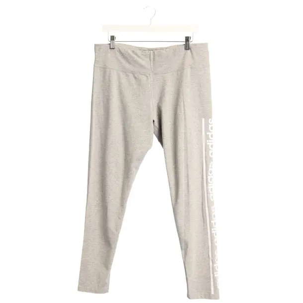 Pants in Gray, Cotton, Adidas