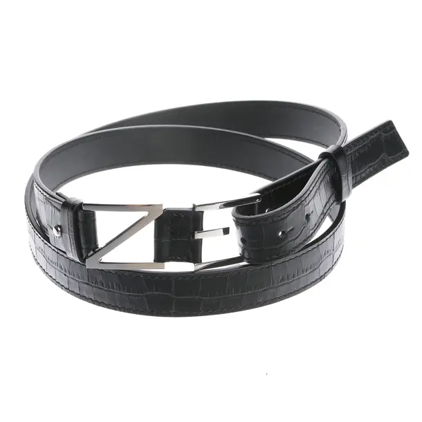 Belt in Black, Leather, Giuseppe Zanotti