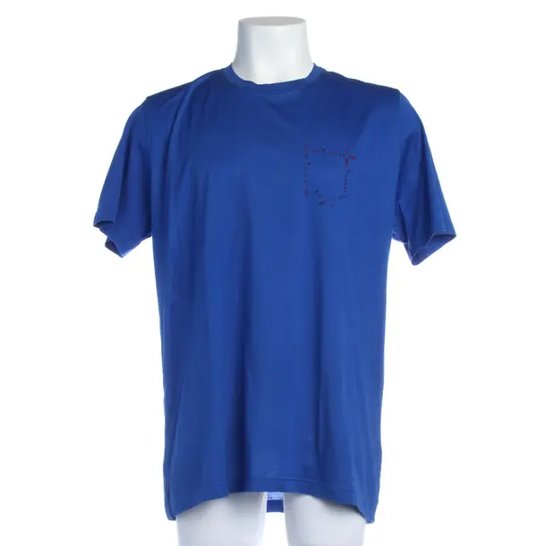 T-Shirt in Blue, Cotton, Kiton