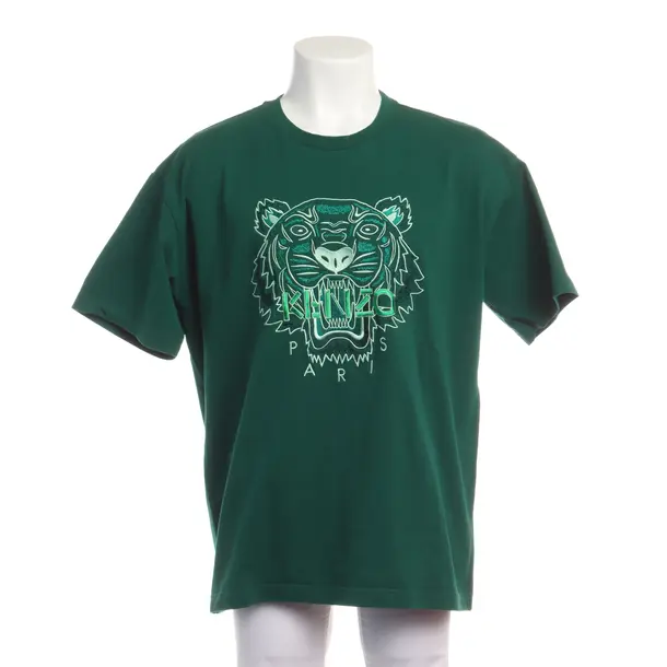 T-Shirt in Green, Cotton, Kenzo