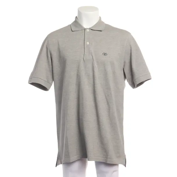 Polo Shirt in Gray, Cotton, Valentino