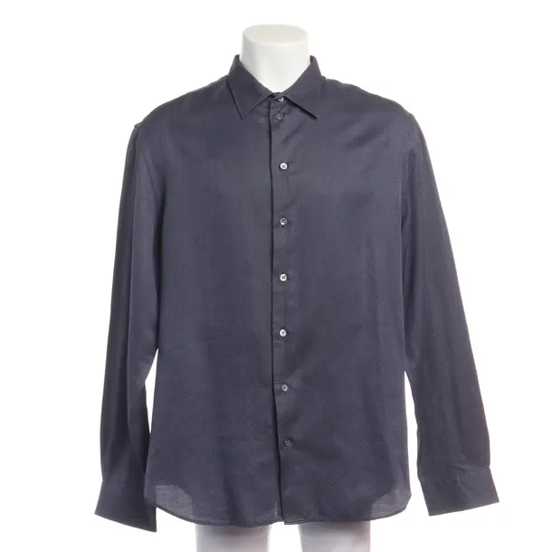 Shirt in Blue, Cotton, Emporio Armani