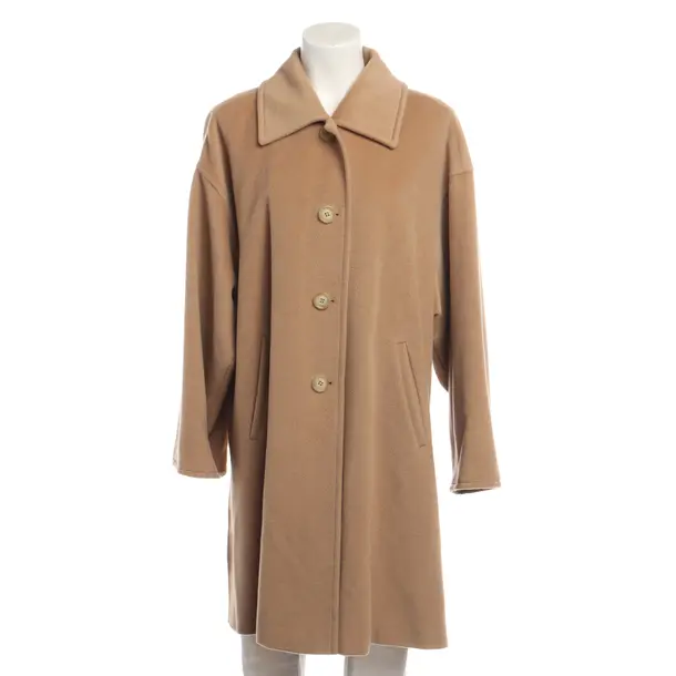 Winter Coat in Brown, Wool, Max Mara