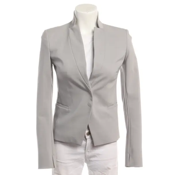 Blazer in Gray, Cotton, Patrizia Pepe