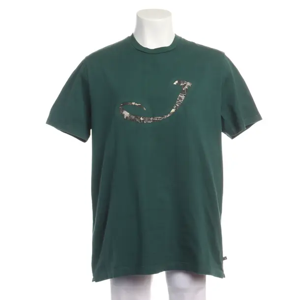 T-Shirt in Green, Cotton, Jacob Cohen