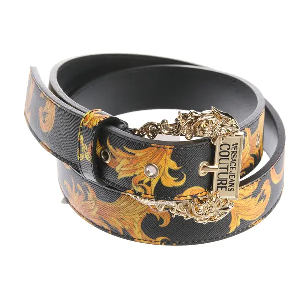Belt in Black, Leather, Versace Jeans Couture