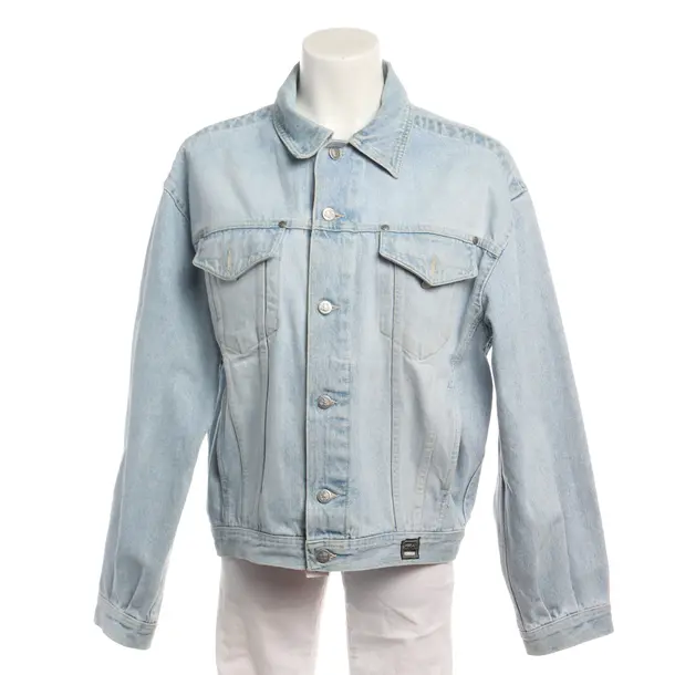 Denim Jacket in Blue, Cotton, Versace Jeans Couture
