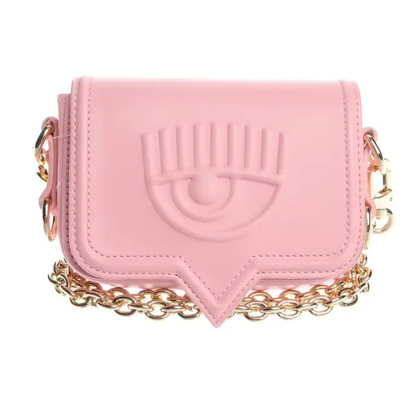 Shoulder Bag in Pink, Leather, Chiara Ferragni