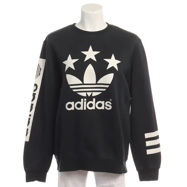 Sweatshirt in Black, Cotton, Adidas