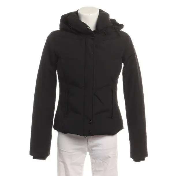 Mid-Season Jacket in Black, Cotton, Woolrich