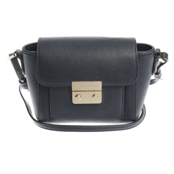 Abendtasche in Blau, Polyurethan, Emporio Armani