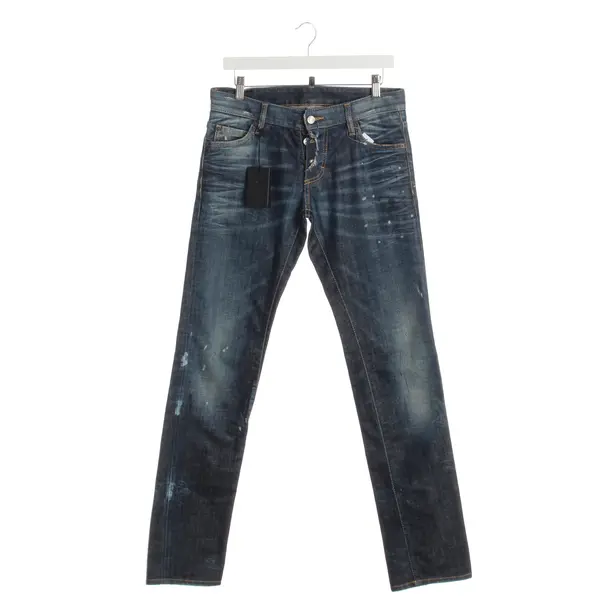 Jeans Straight Fit in Blau, Baumwolle, Dsquared