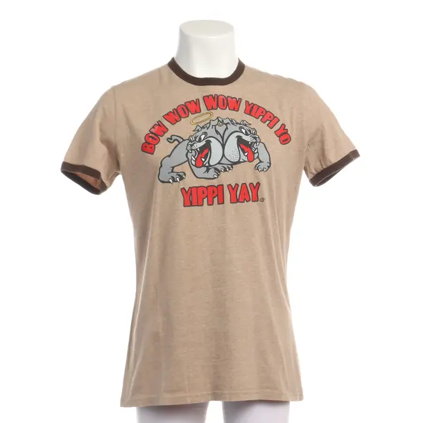 T-Shirt in Brown, Cotton, Dsquared