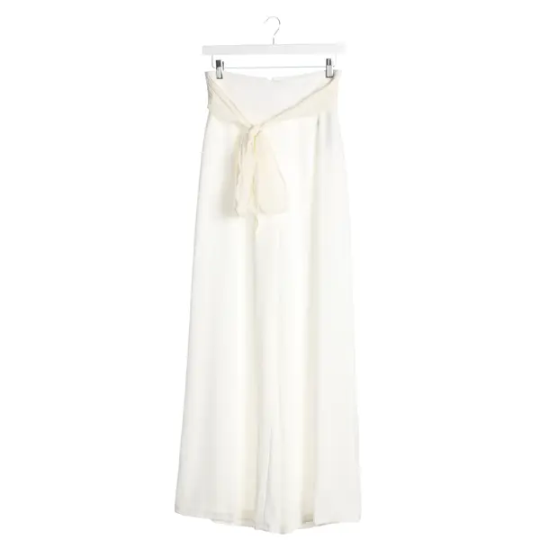Hose in Weiß, Polyester, Elisabetta Franchi