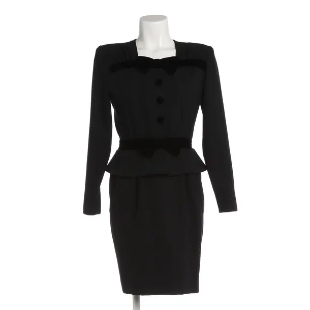 Cocktail Dress, in Black, Wool, Valentino