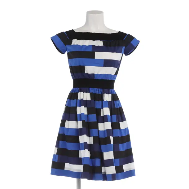 Kleid in Mehrfarbig, Baumwolle, Prada