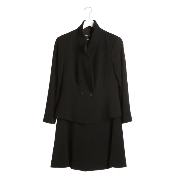 Kostüm in Schwarz, Wolle, Giorgio Armani